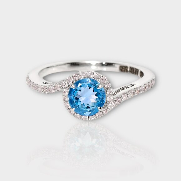 Aquamarine Ring - Picture 2 of 8